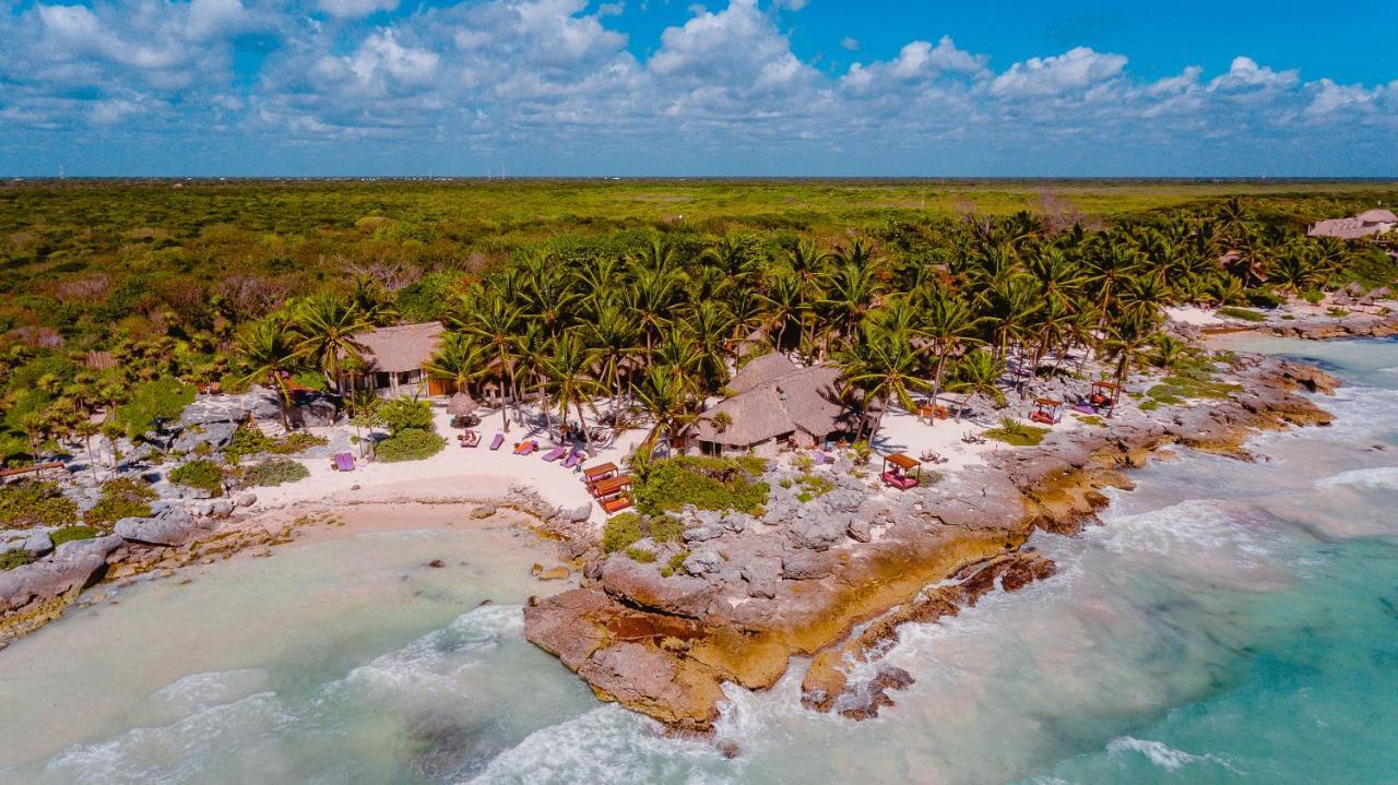 Casa Agape Hotel Tulum With Beach Club Access Exterior photo